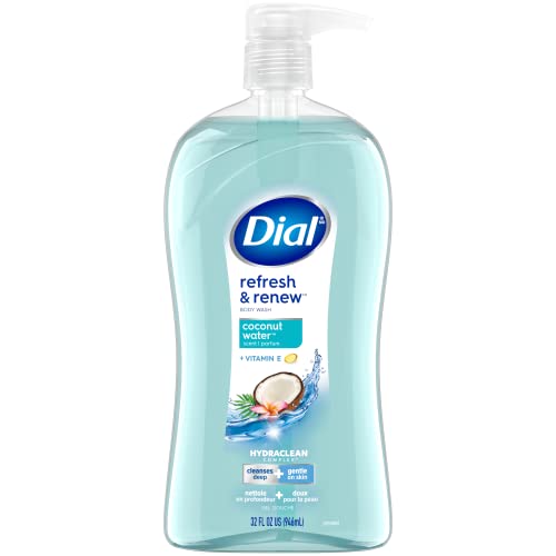 Dial Body Wash Coconut Water & Spring Water Scents 32 fl oz (2-Pack)
