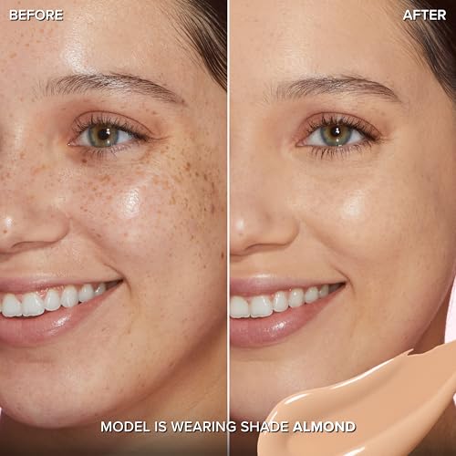 Full-Coverage Hydrating Concealer with Hyaluronic Acid & Coconut Water - Natural Finish, 0.45 Fl Oz