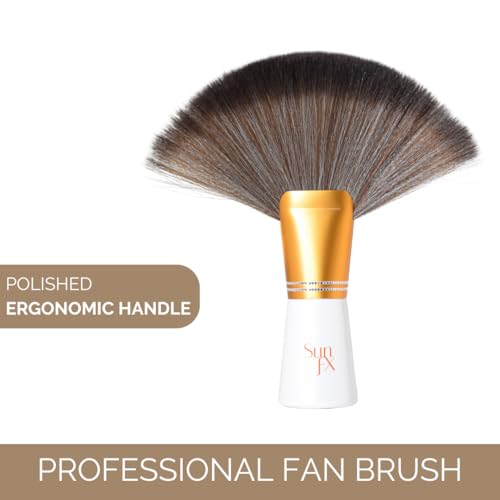 SunFX Post Spray Tan Translucent Finishing Powder | Talc-Free Bronzing & Setting Powder | Lightweight Shimmer Glow Enhancer | Vegan, Non-Comedogenic, Matte Finish | Sunless Tanning (lavender Haze)