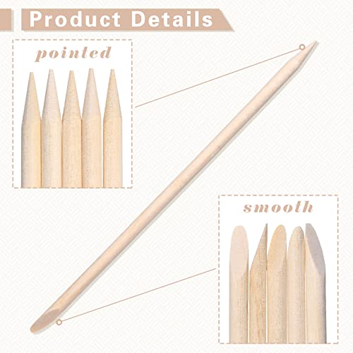 2400 Pcs Wooden Wax Applicator Sticks for Eyebrow Lip Nose Hair Removal - Facial Spatulas