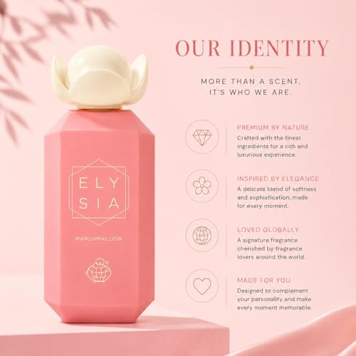 Elysia Marshmallow Unisex EdP 3.4oz - Fruity Floral Gourmand Fragrance