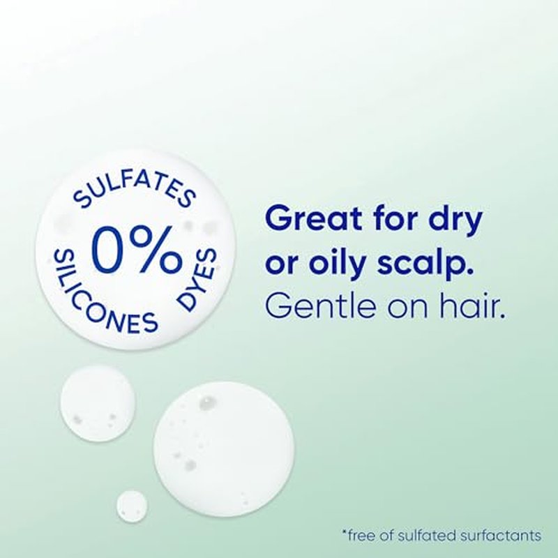 Head & Shoulders Anti-Dandruff Shampoo, BARE Soothing Hydration Twin Pack, 1% Pyrithione Zinc, Dry Scalp Relief, Free of Sulfates, Silicones, Dyes, 13.5 fl oz Each