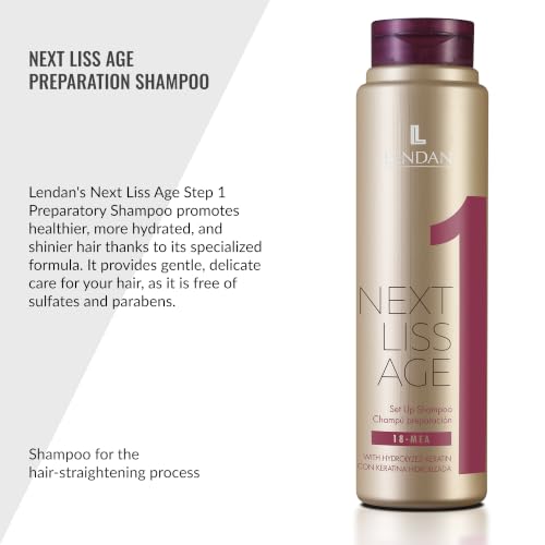 Sulfate & Paraben-Free Hair Shampoo for Straightening & Repair - 300ml