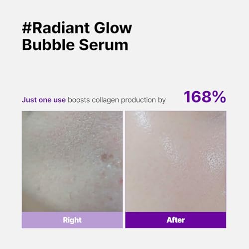 Pharmeus SKINEGO Super Glow Deep Collagen Bubble Serum with 1,005,189ppb Collagen ? Anti-Aging, Hydrating, Skin-Firming, Fine Line Care, Korean Skincare ? 2.36 fl.oz