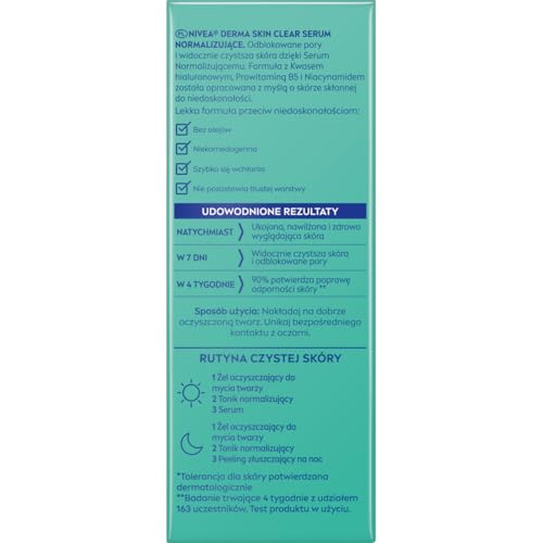 Hydrating Face Serum for Blemish-Prone Skin with Hyaluronic Acid & Niacinamide
