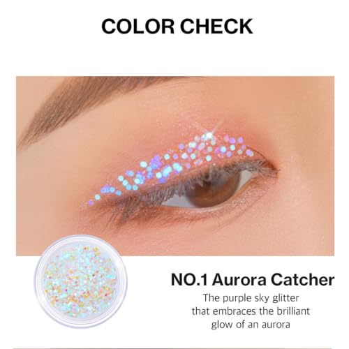 [UNLEASHIA] Get Loose Glitter Gel Mini (No.1 Aurora Catcher)