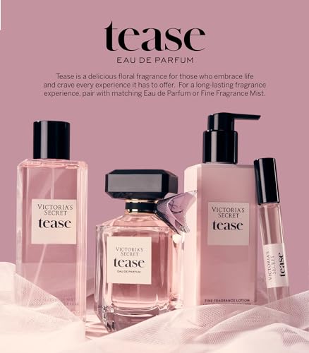 Victoria's Secret Tease Body Lotion with White Gardenia & Vanilla 8.4 oz