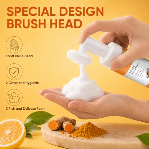 Turmeric Skin Care Set - Soap, Facial Cleanser, Toner & Clay Mask - 4 Packs