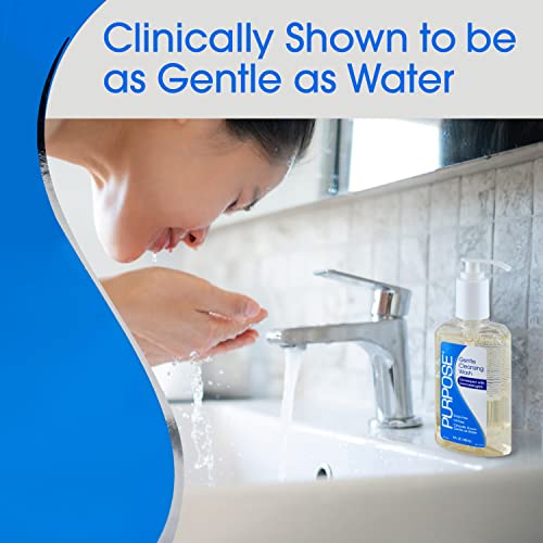 Gentle Foaming Facial Cleanser for Sensitive Skin - Oil-Free, Soap-Free, 6 fl oz Pack of 3