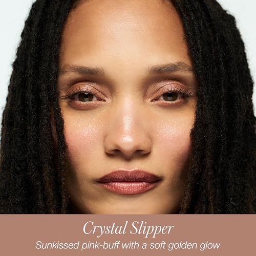 Lip2Cheek Cream Blush & Lip Tint - Crystal Slipper 0.17 oz, Multi-Use Natural Color
