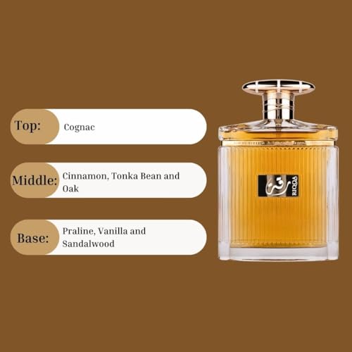 Unisex Eau de Parfum Spray 100ml - Warm Spicy Gourmand Fragrance with Cinnamon, Tonka & Praline