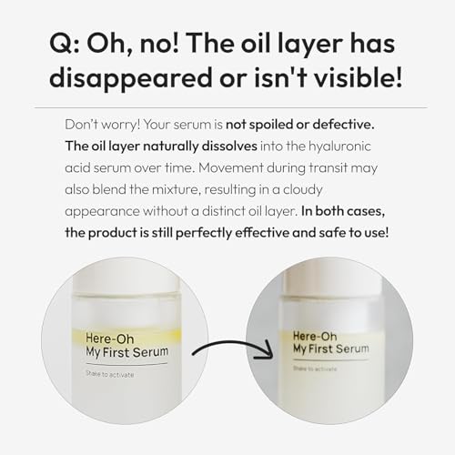 De:maf Hydrating Face Serum with Hyaluronic Acid & Barrier Support, Korean Glow, 15.22 fl oz Refill
