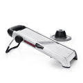 OXO Steel Chef's Mandoline Slicer 2.0 – Adjustable Kitchen Slicer with Safety Cover