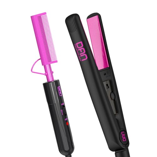 Hot Comb and Flat Iron for Black Women's Hair - Hair Straightener & Styling Tool