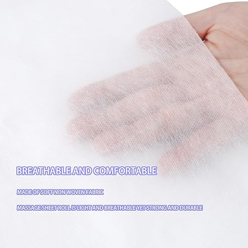 100 Pcs Disposable SPA Massage Bed Sheets Non-Woven Fabric 31'' x 71'' - White