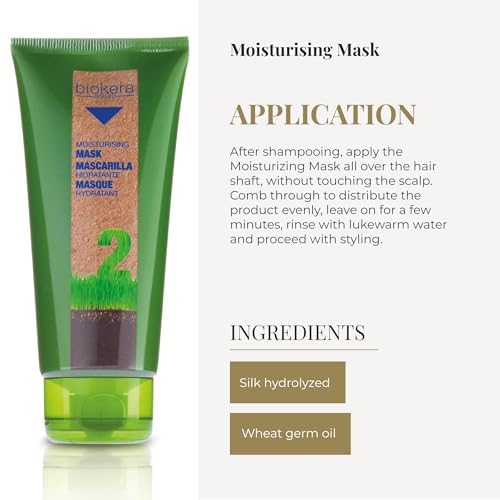 Salerm Biokera Natura Moisturizing Hair Mask for Dry & Dehydrated Hair 200ml