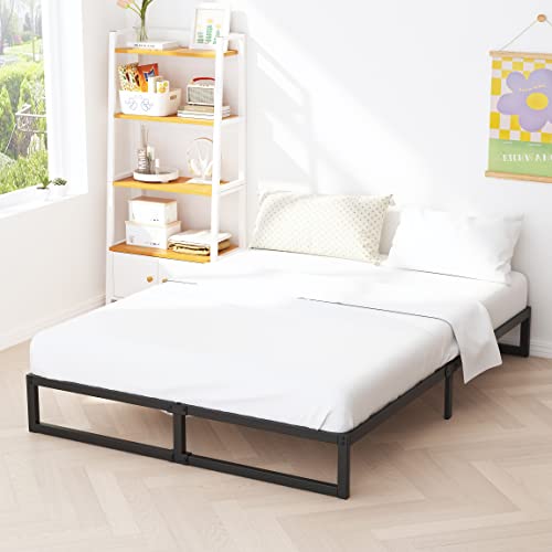 Richwanone Queen Bed Frame 8 Inch Heavy Duty Metal Platform Bed Black - Variation of THIS listing