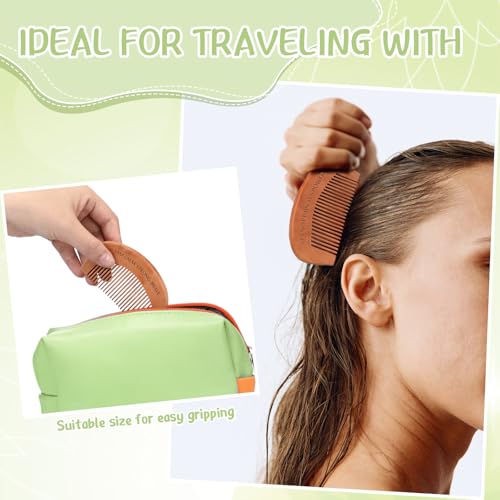 20 Sets Birthing Comb Labor Pain Relief with Affirmation Cards - Pregnancy Stress Relief Gift
