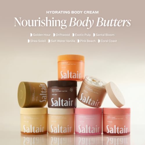 Saltair Salt Water Vanilla Multi-Lipid Body Butter 10 oz