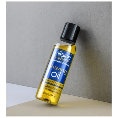 Shaving Oil 100ml Natural Lubricant for Smooth Shave - Village Barber