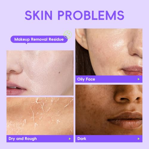 Fruit Skin Care Set for Dry Sensitive Skin - 11 Pieces Natural Hydrating Kit