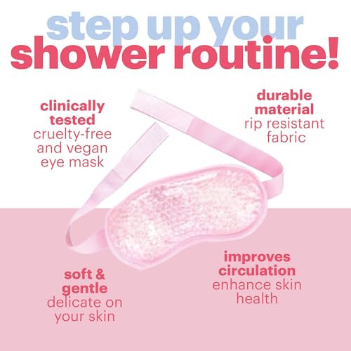 Eye Gel Mask by Afterspa, Preppy Skincare, Spa Self Care Gifts for Women, Facial Skin Care Products, Vegan and Cruelty Free, Pack of 6