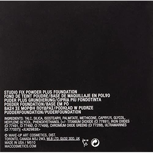 MAC Studio Fix Powder Plus Foundation for Women, NC25, 0.52 Ounce