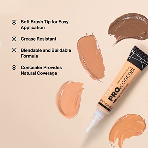 L.A. Girl HD Pro.Conceal, Light Ivory GC970 (Pack of 2)
