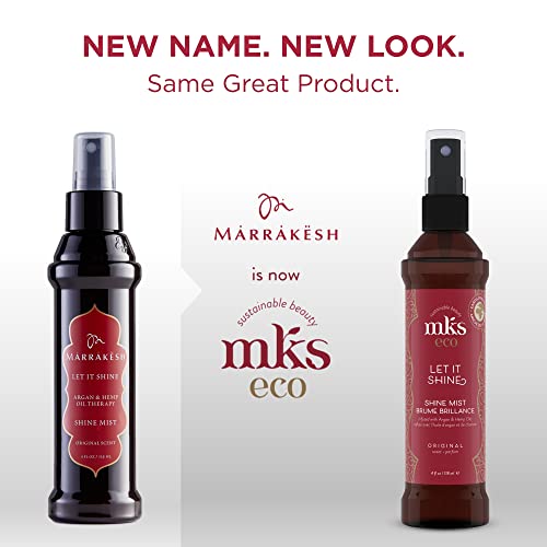 Eco Shine Mist & Hairspray with Moroccan Argan Oil - 4 fl oz - Frizz Control & Shine