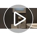 Modern Toilet Paper Holder with Storage - Holds 3 Rolls, White/Natural