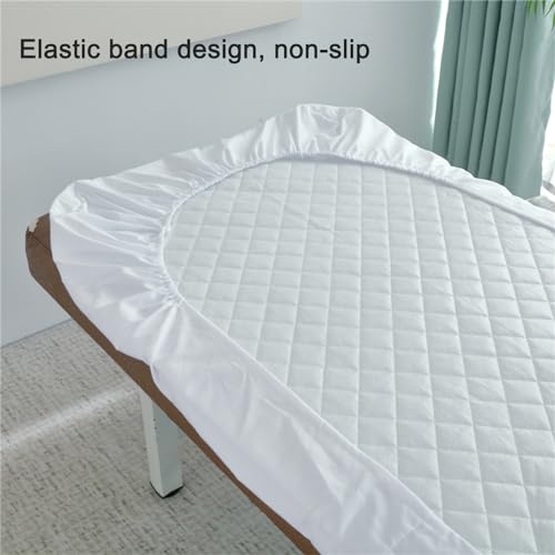 Waterproof Fitted Massage Table Sheets with Face Hole 31.5 x 75 in Spa Bed Cover