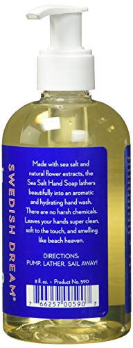 Sea Salt Liquid Hand Soap with Aloe Vera & Lavender - Hydrating & Aromatic