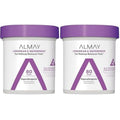 Almay Biodegradable Makeup Remover Pads, Longwear & Waterproof, Hypoallergenic, Fragrance-Free, Dermatologist & Ophthalmologist Tested, 80 Count (Pack of 2)