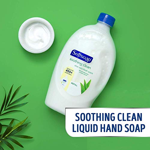 Softsoap Moisturizing Liquid Hand Soap Refill Aloe Vera 32 oz - Gentle & Fragrance