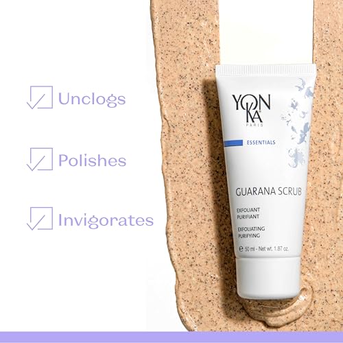 Gentle Guarana Exfoliating Face Scrub for Sensitive Skin - Natural Skin Polish
