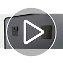 Black Bathroom Mirror 30x48 Inches Wall-Mounted Frameless Tempered Glass