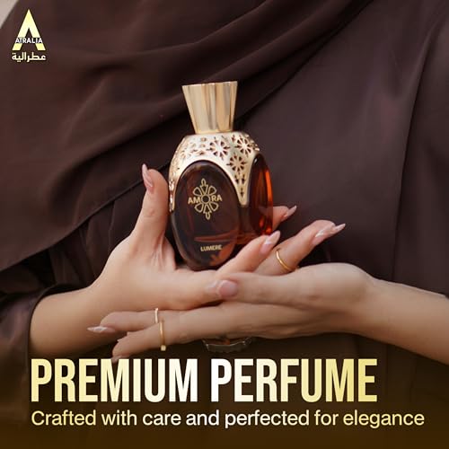 Unisex Luxury Citrus & Floral Perfume 100ml - Amora Lumere Extrait de Parfum