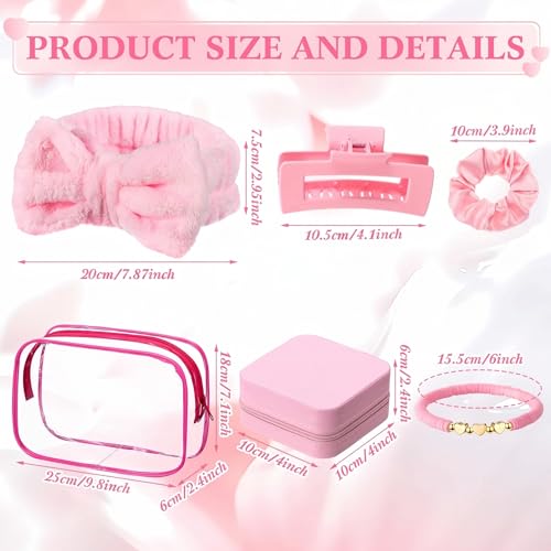 Pink Teen Girl Party Favors Set - 36 Pieces for Sleepovers & Spa Parties - Classic Style
