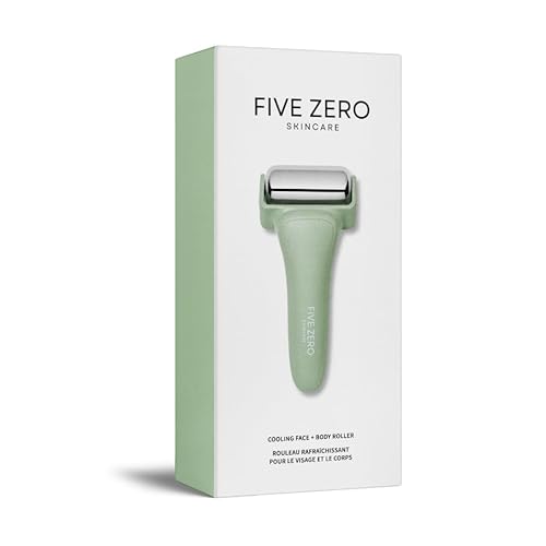 Ice Roller for Face & Body | Target Puffiness, Redness & Firm Skin | Stainless Steel Roller for Long-Lasting Cooling