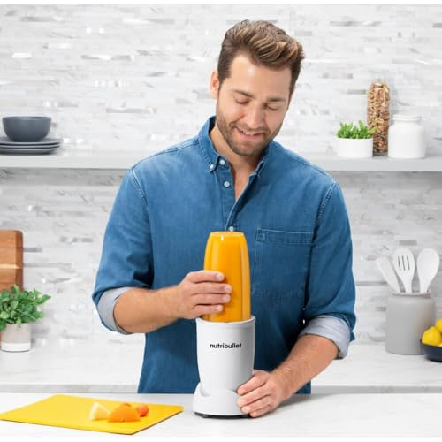 NutriBullet Pro Personal Blender Matte White - 900W for Smoothies & Food Prep