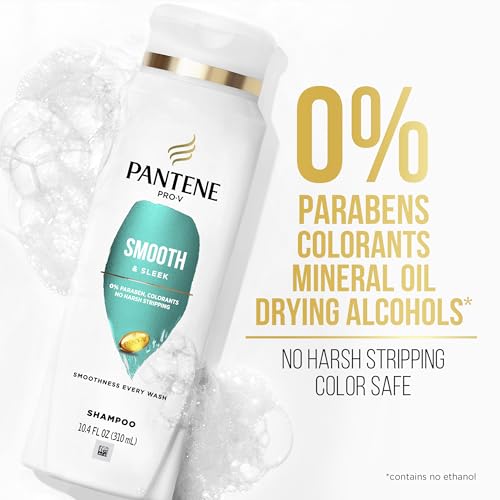 Pantene Pro-V Smooth & Sleek Shampoo & Conditioner Duo Set 12-12.6 Fl Oz