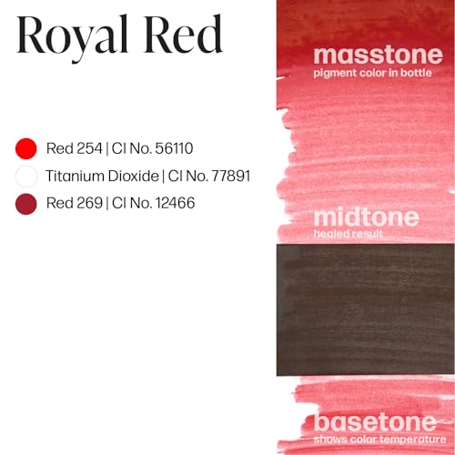 Perma Blend Royal Red Tattoo Ink 0.5 oz for Microblading & Lip Blush