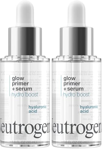 Hydrating Face Serum & Primer Hybrid with Hyaluronic Acid – 2 Pack