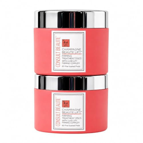 Consult Beaute Champagne Lift Face Firming Pads 2-Pack - Anti-Aging Skin Care