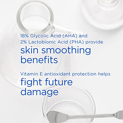 High Potency Facial Exfoliating & Hydrating Cream with Glycolic Acid - Fragrance-Free, Oil-Free, 30g