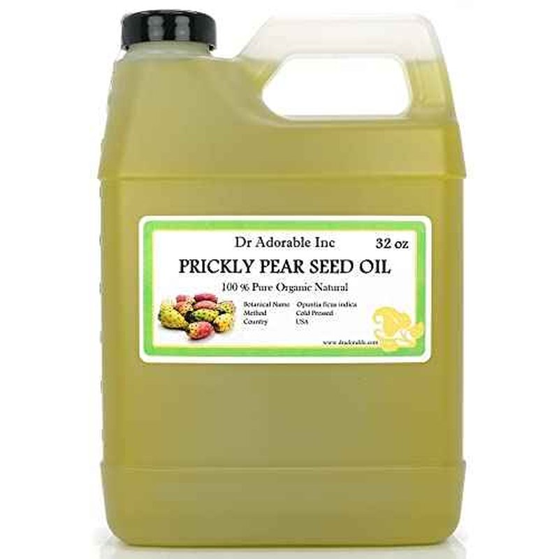 Dr Adorable - 32 oz - Prickly Pear Seed Oil - 100% Pure Natural Organic Cold Pressed