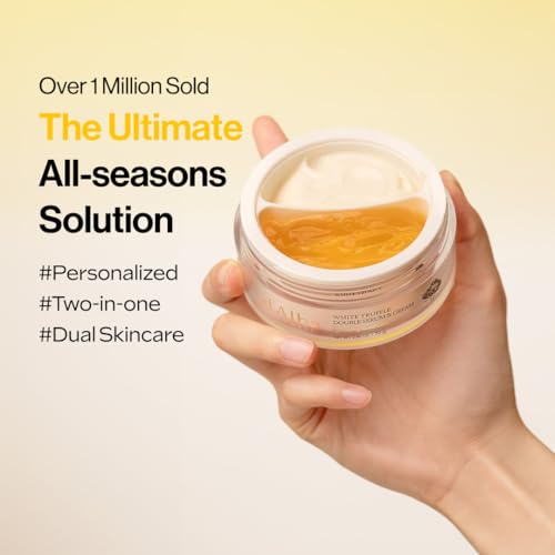 d'alba Piedmont White Truffle Double Serum & Cream and White Truffle First Aromatic Spray Serum Deep Hydration of VEGAN Skin Care for All Skin Types, Korean Skin Care (70g, 120ml)