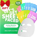 Let's Do This Sheet Mask Set - 14 Collagen & Hydrating Facial Masks, Variation of THIS listing