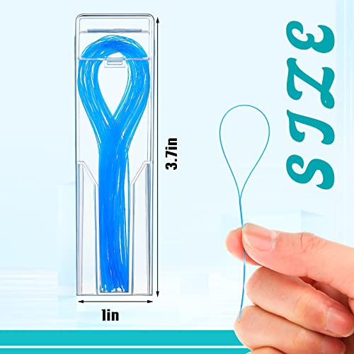Dental Floss Threaders for Bridges - Blue, Pack of 1000