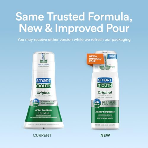 Activated Mouthwash Bundle for Dry Mouth and Fresh Breath - Anti-Gingivitis, Alcohol-Free